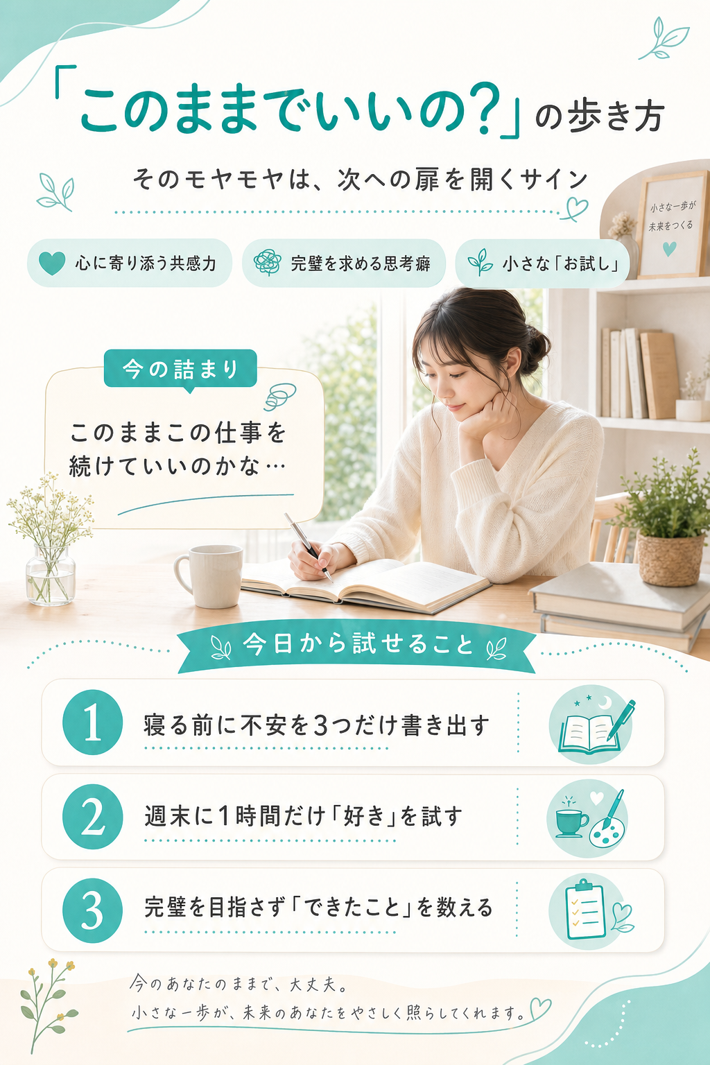 美咲さんの自己理解レポート（図）