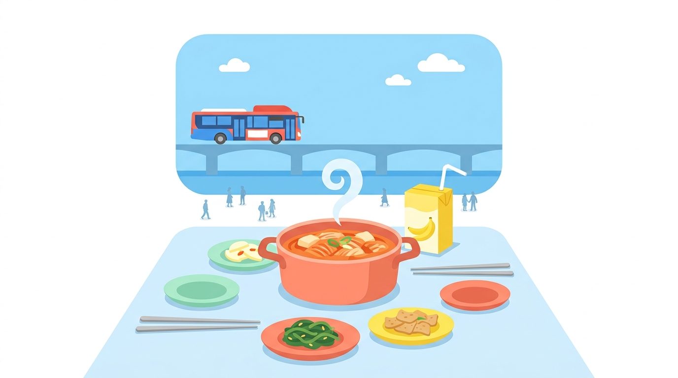 「すみません、注文いいですか？」韓国の食堂で自信アップ！
